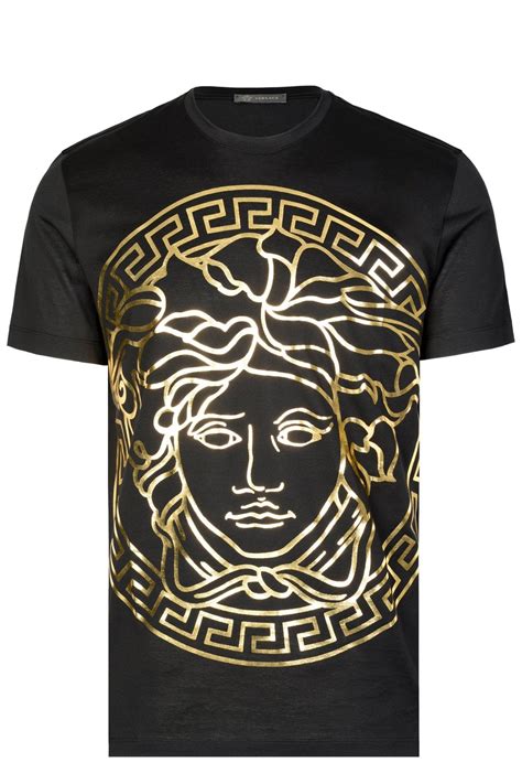 versace medusa head t shirt zalando|versace medusa logo shirt.